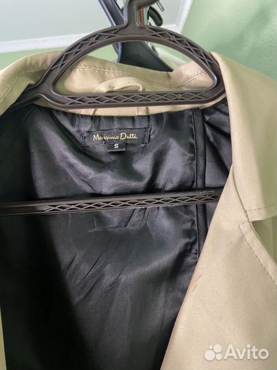 Тренч женский massimo dutti