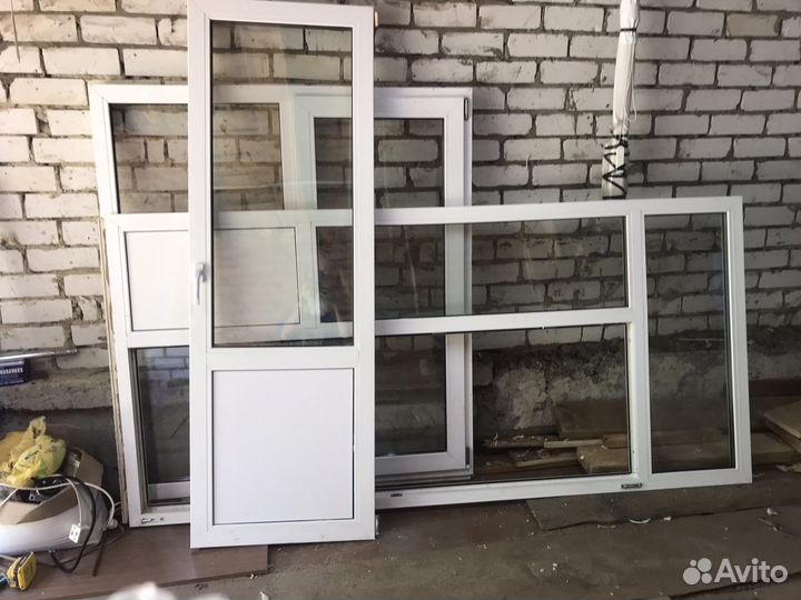 Окна пластиковые пвх бу