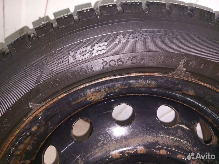 Колеса в сборе 16 r Michelin ice north