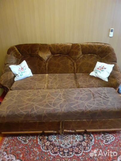 Диван и 2 кресла