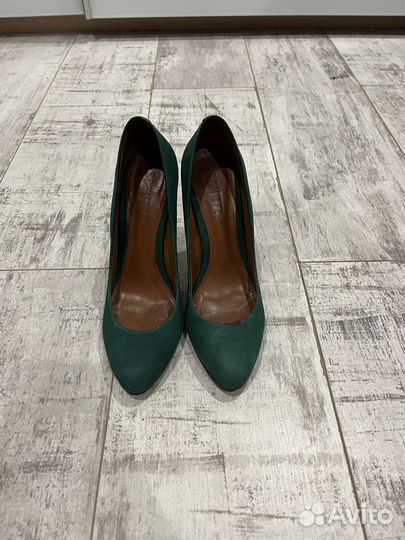 Туфли натуральный велюр