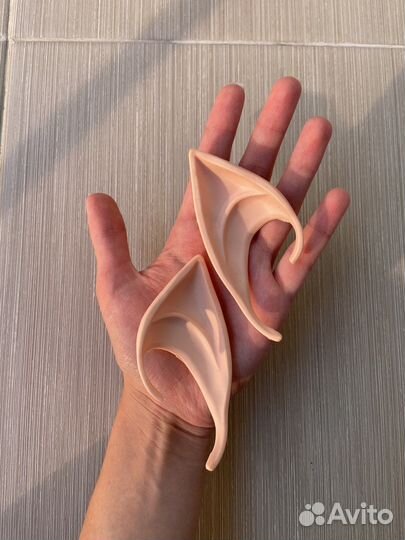 Накладные уши эльфа/ эльфийские