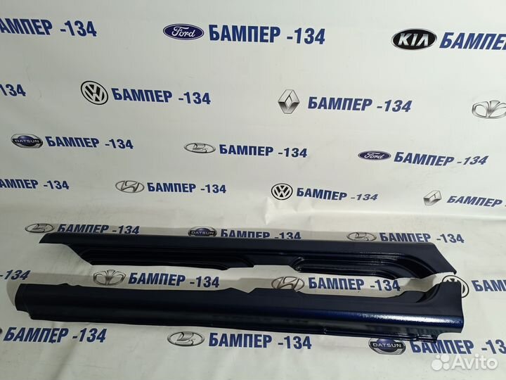 Накладки на пороги Лада kalina 1 персей-429