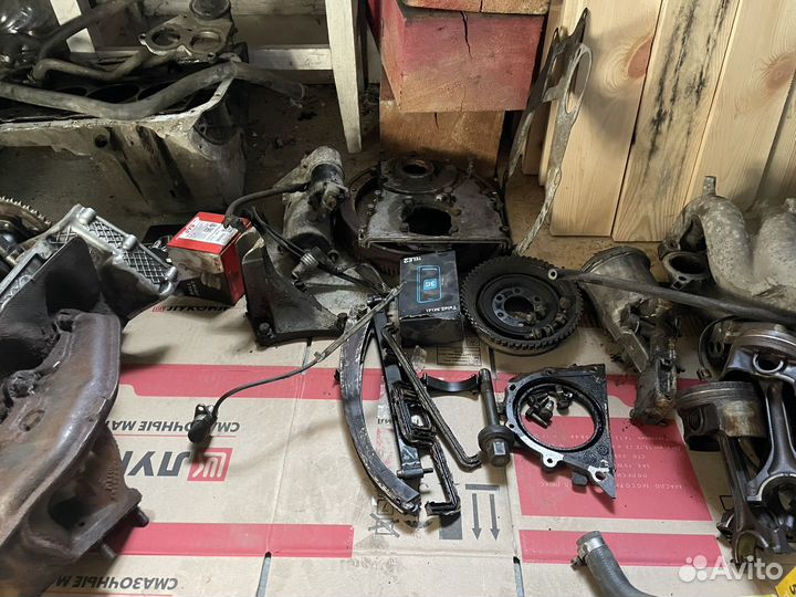 Мотор в разборе bmw e36 m43b18