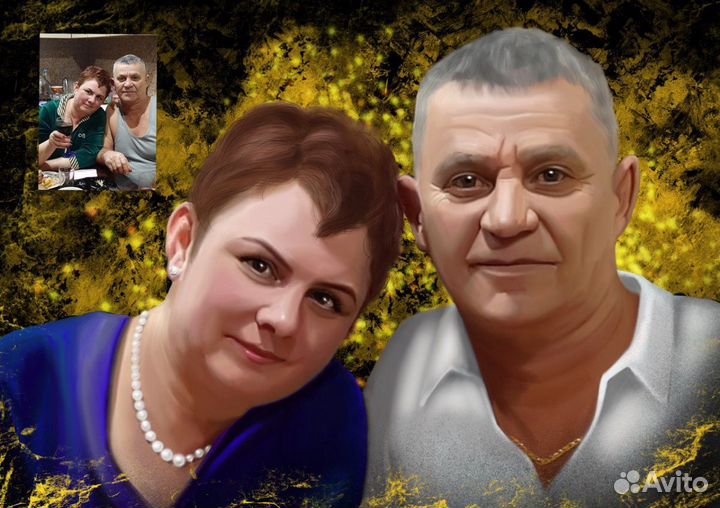 Портрет по фото на заказ