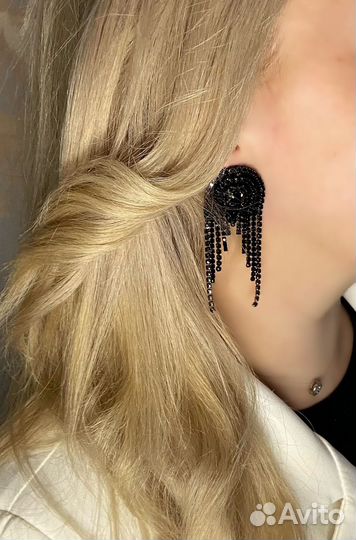 Серьги ручная работа