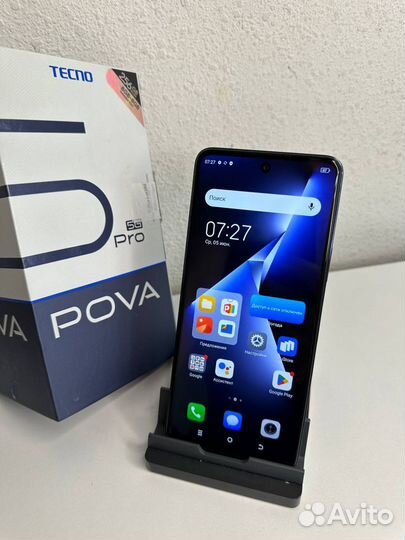 TECNO Pova 5 Pro 5G, 8/256 ГБ