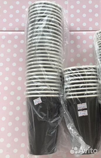 Одноразовая посуда одной коробкой