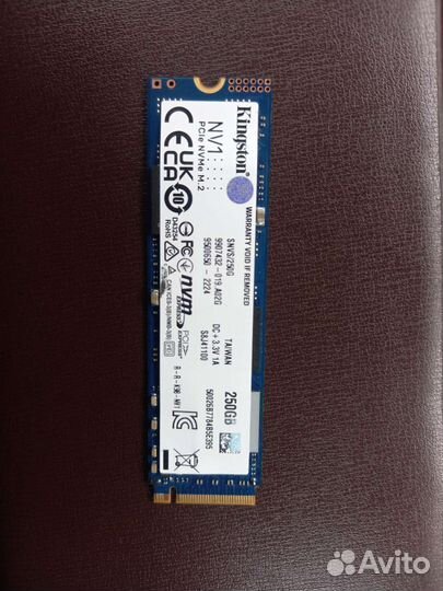 Kingston NV1 M2 250G