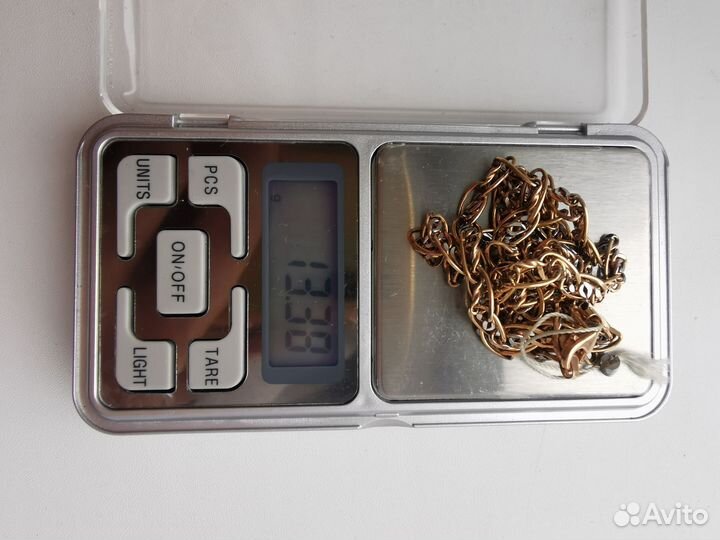 Цепочка золотая новая