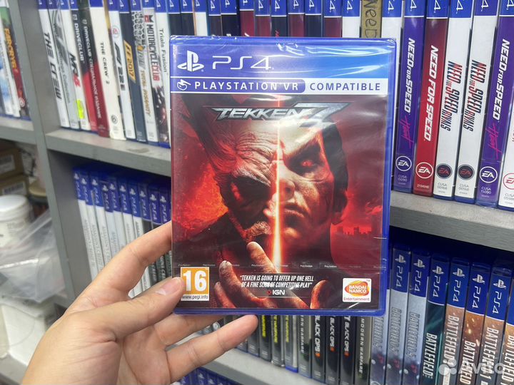 Tekken 7 (С поддержкой PS VR) PS4, русские субтит