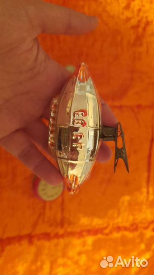 Елочные игрушки времен СССР разные