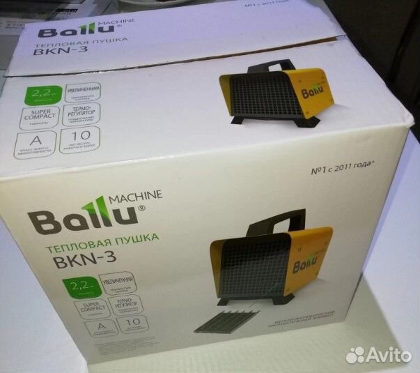 Новые Электрические тепловые пушки Ballu BKN-3
