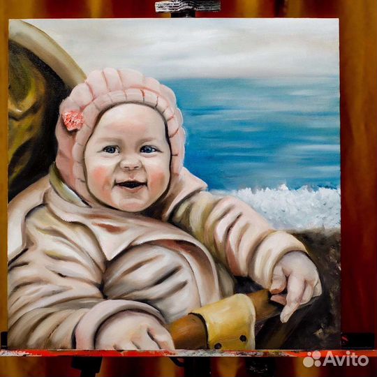 Портрет по фото, живопись