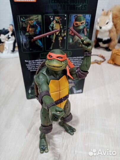 Игрушки фигурки Черепашки ниндзя. микидонирафлео