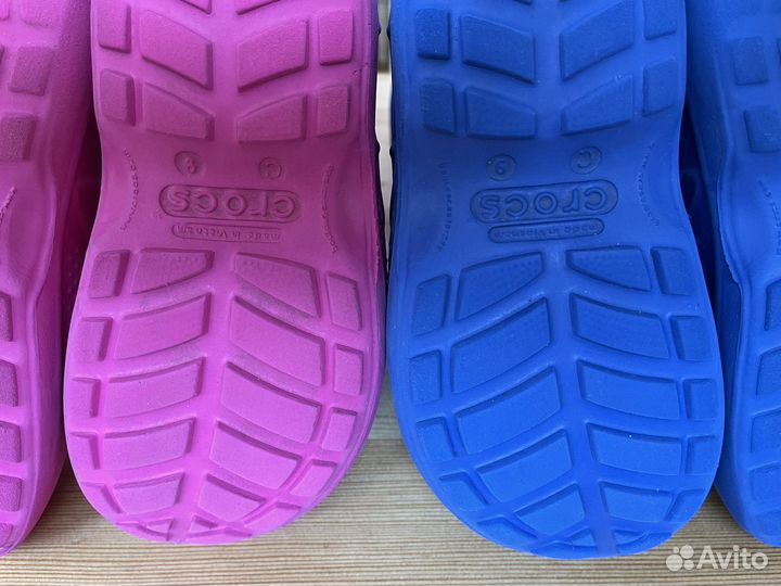 Сапоги резиновые Crocs оригинал С9 (25- 26)