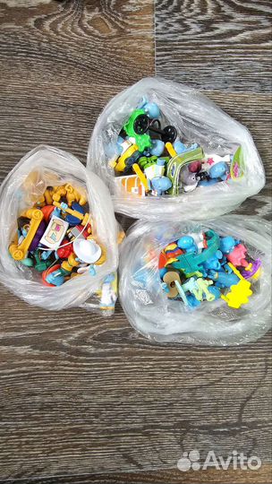 Игрушки из киндер сюрпризов