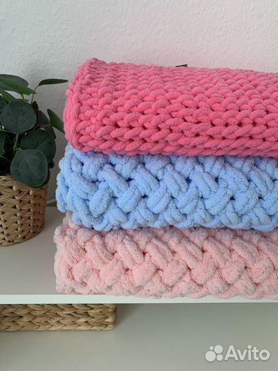 Плюшевый плед