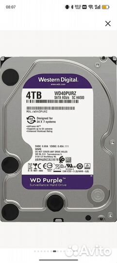 Wd purple 4tb