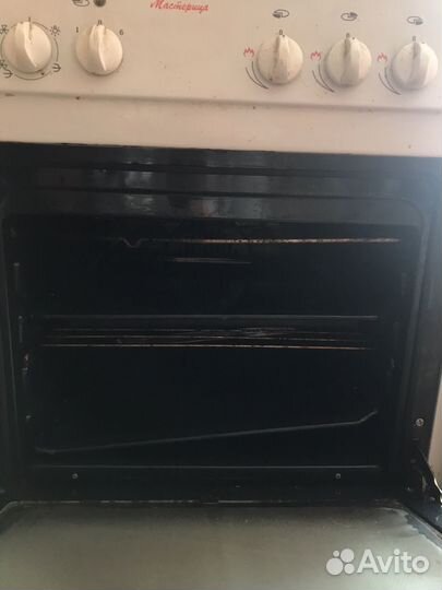 Газовая плита с электрической духовкой
