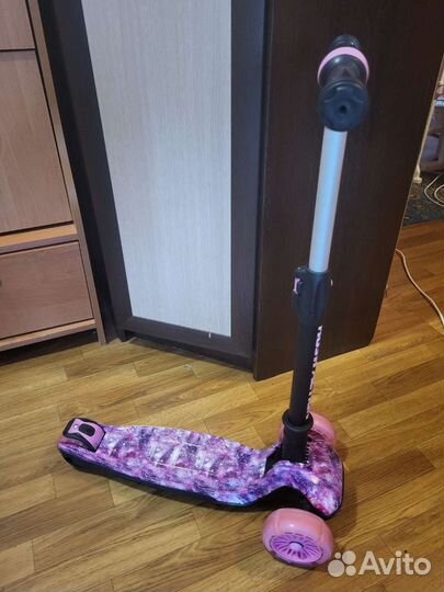 Самокат детский трехколесный складной