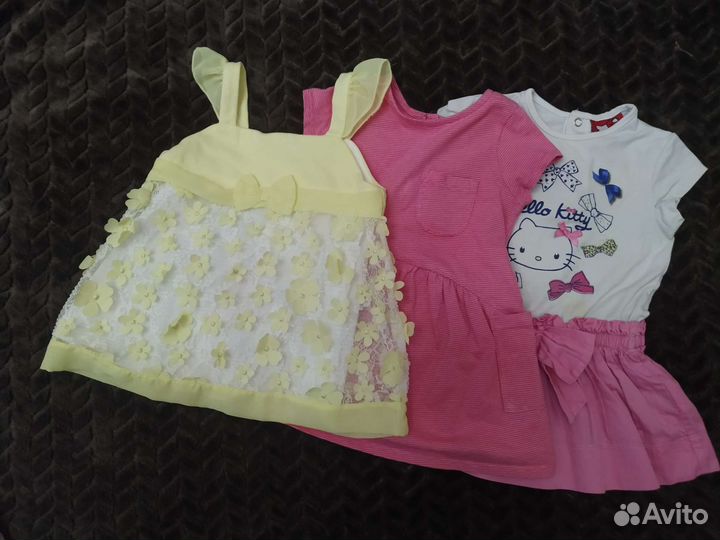 Платье для девочки 80 размер