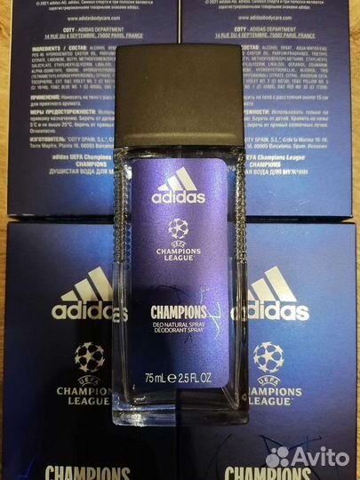Туалетная вода adidas