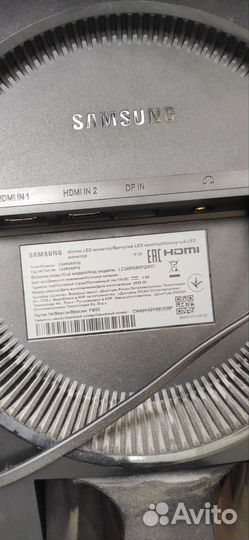 Монитор Samsung на запчасти