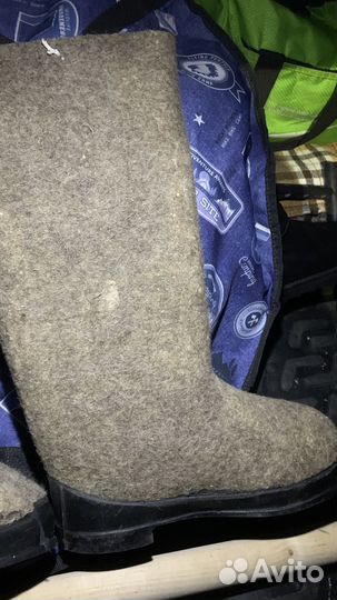 Валенки на резиновой подошве