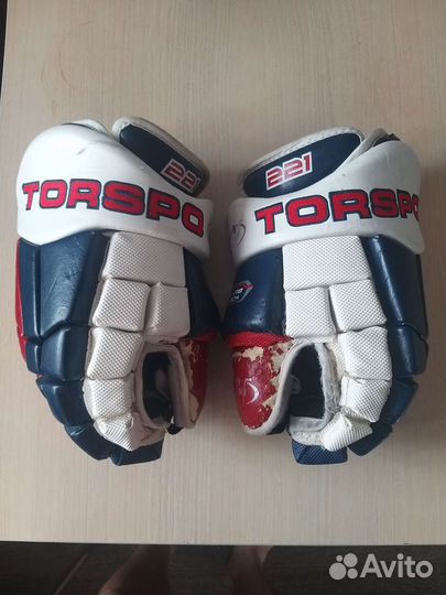 Краги хоккейные размер 14