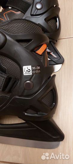 Коньки раздвижные FIT 100 разм.35-38