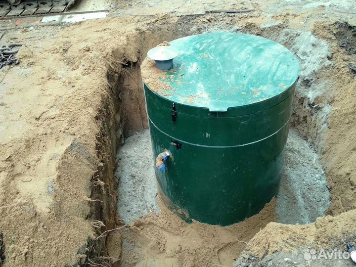 Септик эко Малахит 5 под ключ