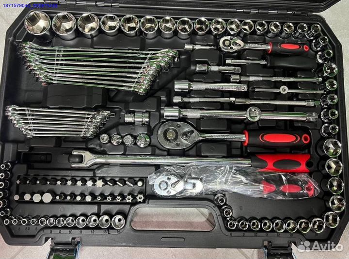 Набор инструментов 150 предметов с молотком (Арт.47156)