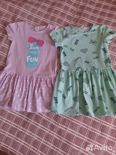 Детская одежда для девочек 92 98 пакетом