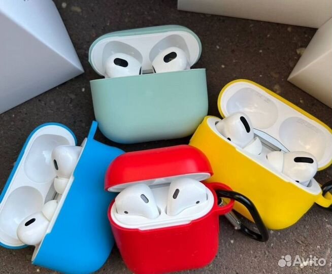 AirPods Pro Premium / AirPods 3 /AirPods + Чехол)
