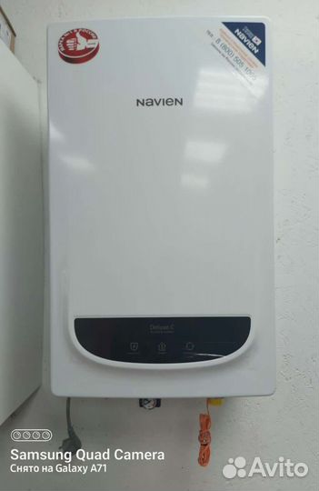 Газовый котел Navien новый, На гарантии