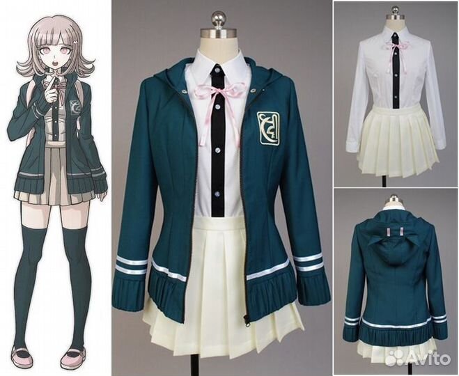Костюмы косплей Чиаки Нанами Данганронпа