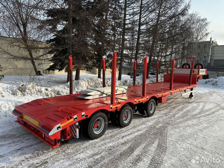 Полуприцеп трал (тяжеловоз) Дело Техники 9833-0000050, 2024