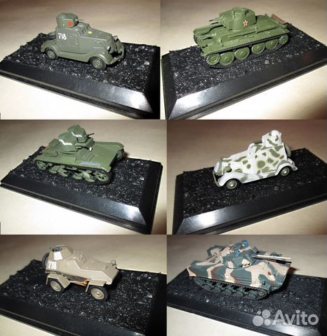 Модель танка периода СССР (список) более 100 штук