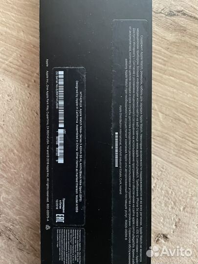 Часы apple watch 3 42mm nike