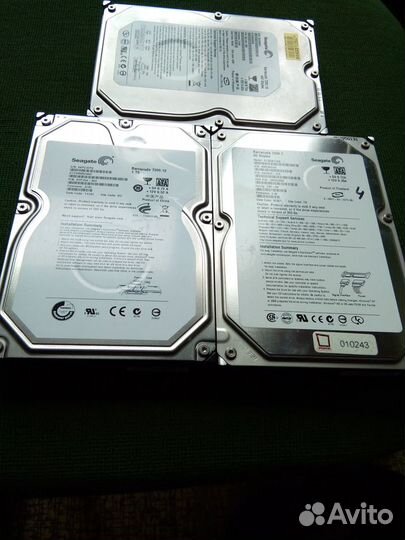 Жесткие диски различных фирм