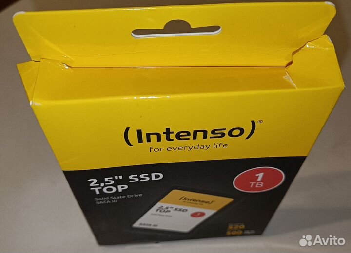Новый жёсткий диск Intenso SSD 2.5