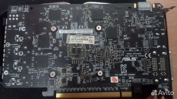 Видеокарта Asus GTX 660 на запчасти