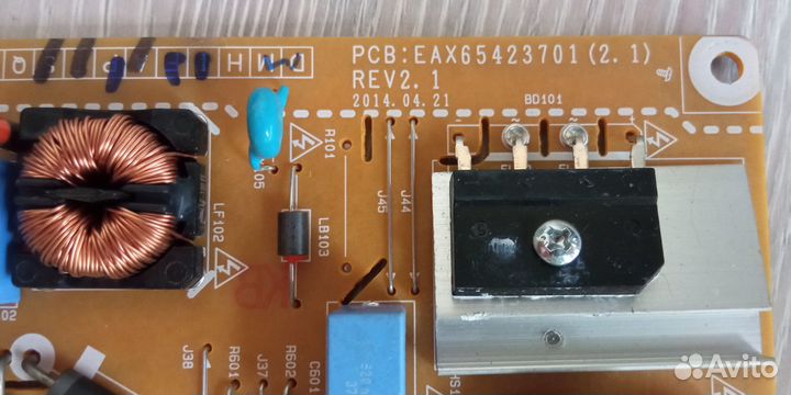 Блок питания EAX65423701(2.1) телевизора LG