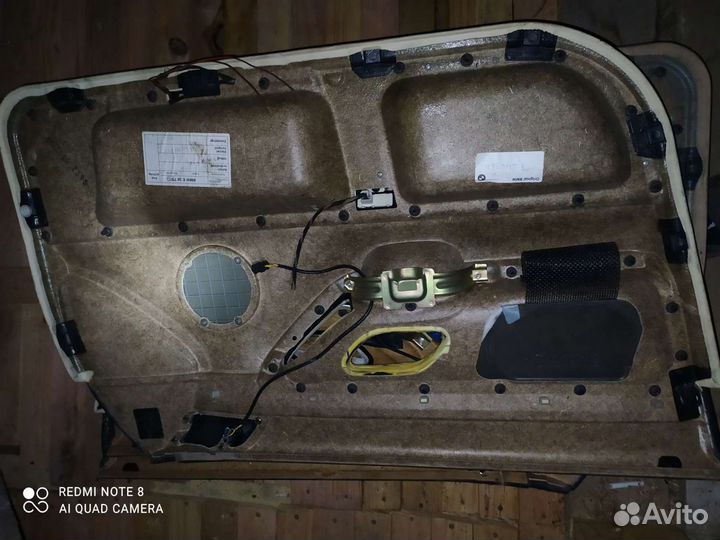 Дверная карта бмв 7 Е38 водительская