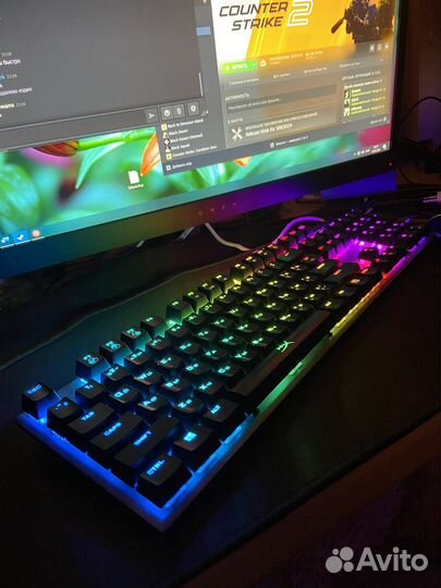 Игровая клавиатура HyperX Alloy FPS RGB