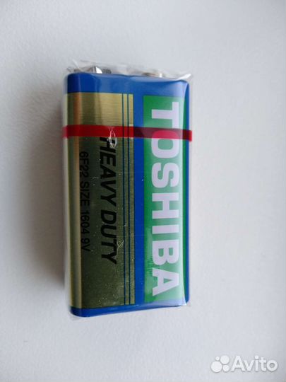 Батарейка Toshiba 6F22 крона
