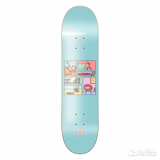 Дека Юнион Cozy 8.125x31.5 concave Medium