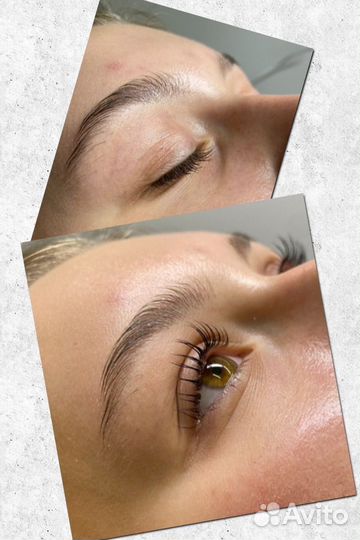 Ламинирование ресниц / бровей + Ботокс