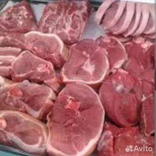 Мясо домашнее, свежее, распил
